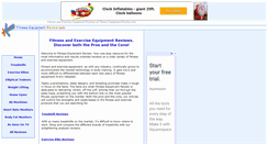 Desktop Screenshot of fitness-equipment-review.com